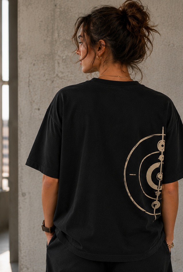 Founder Series 002 back worn by female model